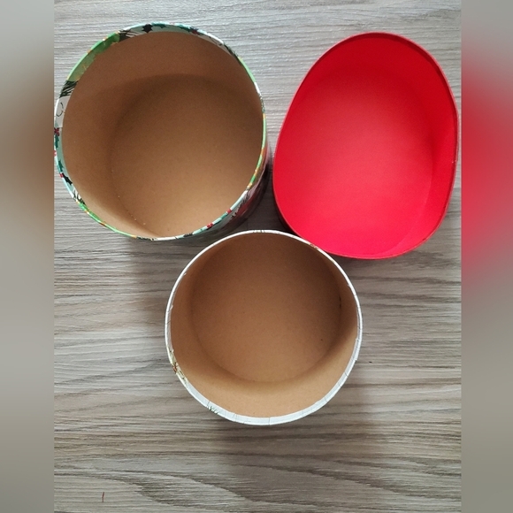 Festive Holiday Decorative Boxes Set Of 3 - Picture 8 of 8